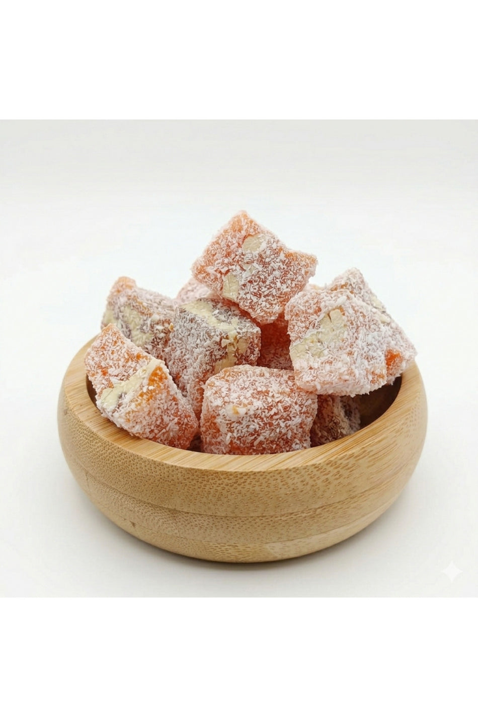 Domat pikan Walnut Turkish Delight Orange Flavored 400 g - MALLTURK