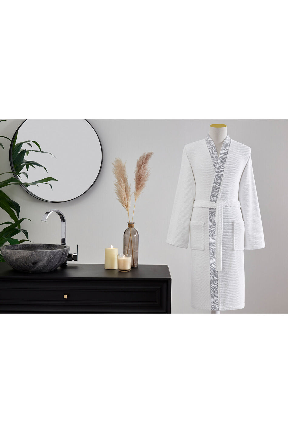 Ozdilek Osier Kimono Bathrobe - MALLTURK