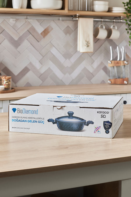 Karaca Biodiamond Antibakteriyel Kulp Saute Pan
