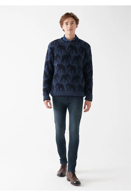 Mavi Hunter Mavi Black Shaded ink Mavi Jean Pants - MALLTURK