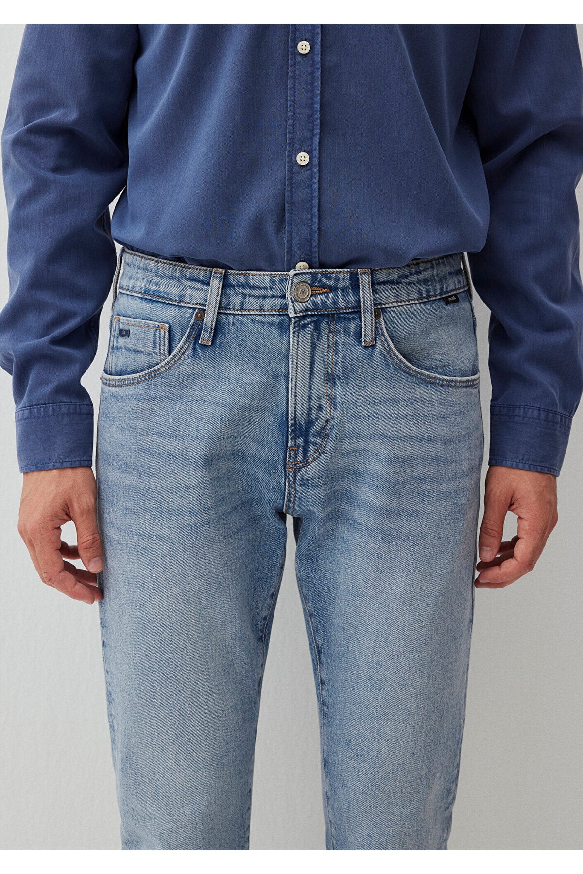 Classic Denim Light Sky Mavi Jeans 0042287847 - MALLTURK