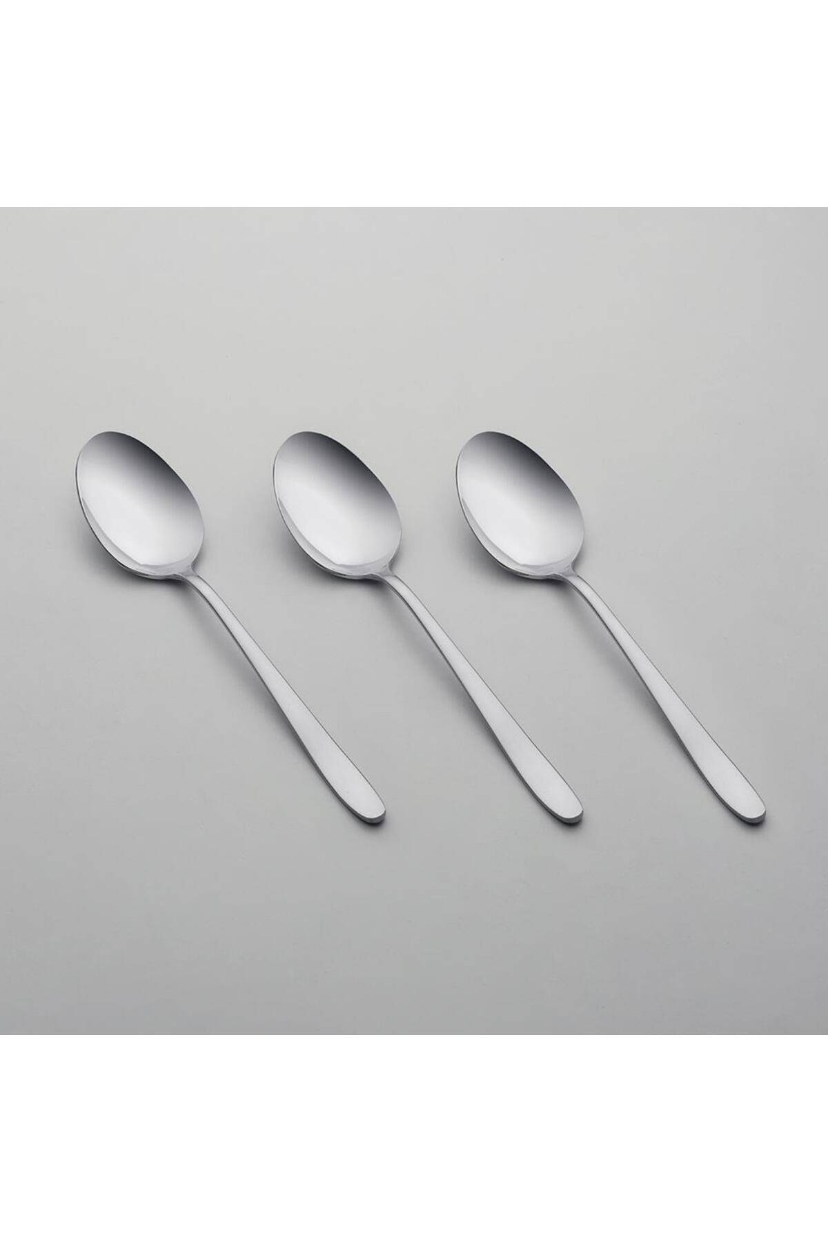 Nehir sultan Dinner Spoon ve Fork Set takimi 24 Piece 12 Place Setting - MALLTURK