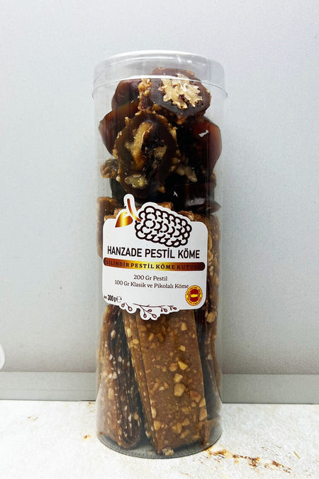 Hanzade Fruit Leather kome gumushane silindir kutuda Assorted Fruit Leather kome 300 g