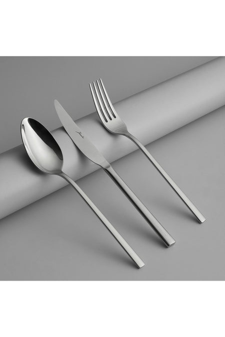 Jumbo 2001 18 Piece 6 Place Setting yemek Flatware Set Steel - MALLTURK