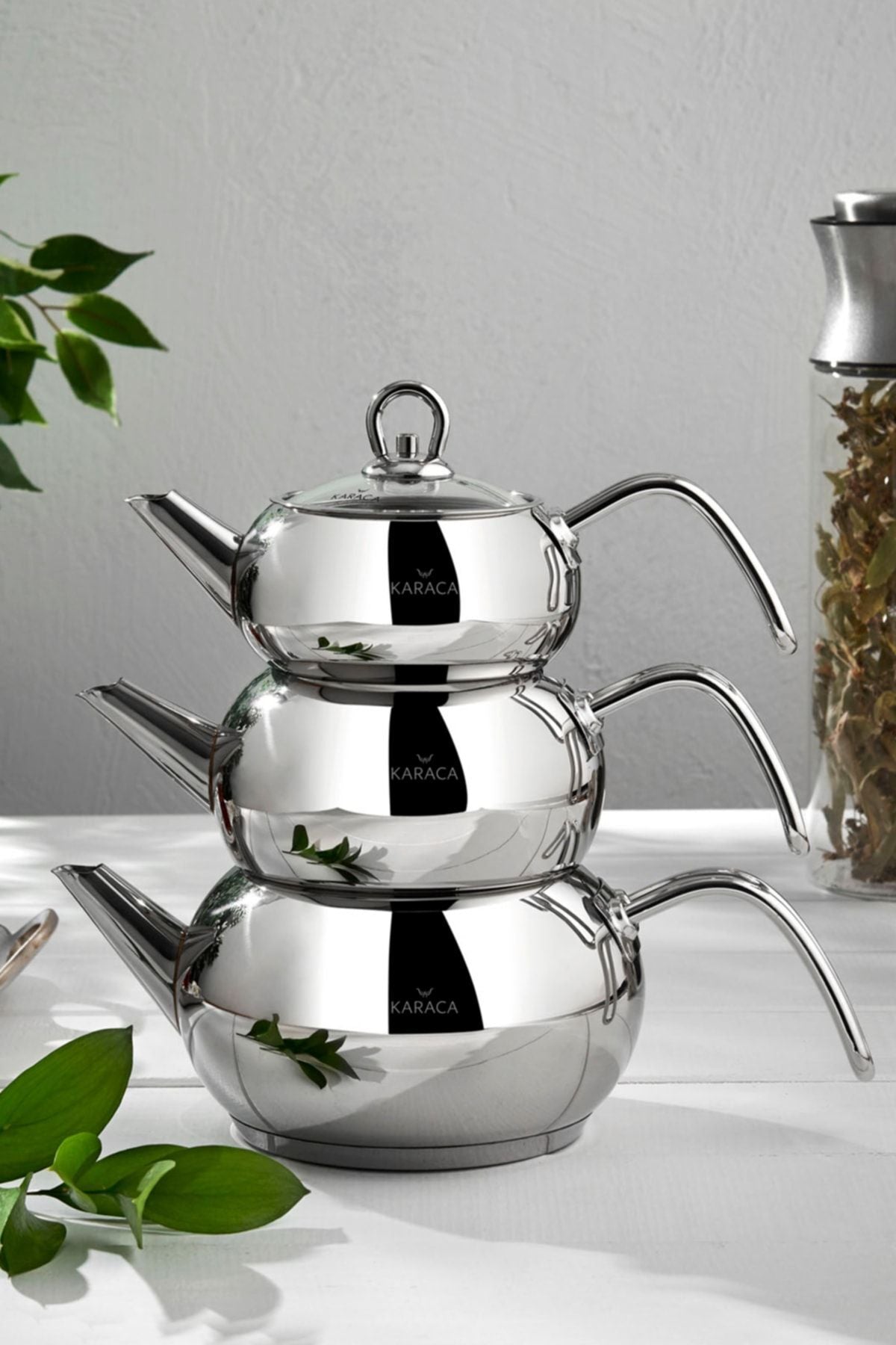 Karaca 3D induction Base Midi Kettle Set - MALLTURK