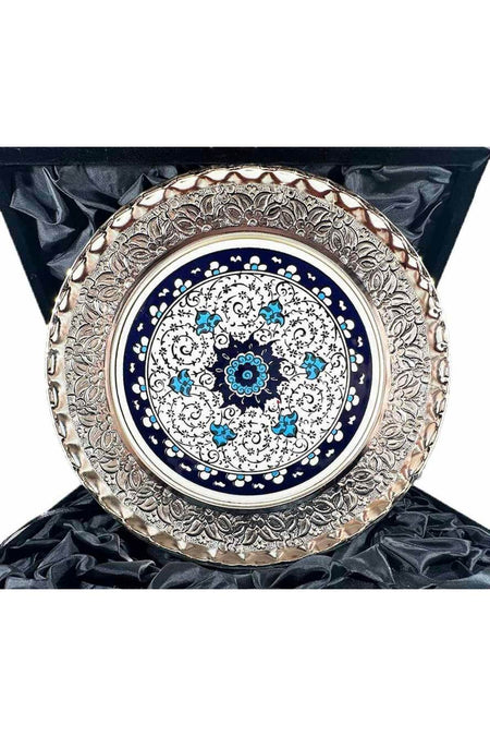 Cini Evi Institutional Visit Gift Silver Plate - MALLTURK