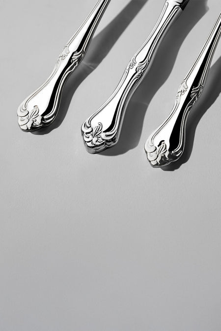 Nehir lalezar Plain 6 Place Setting 18 Piece Boxed Flatware Set - MALLTURK