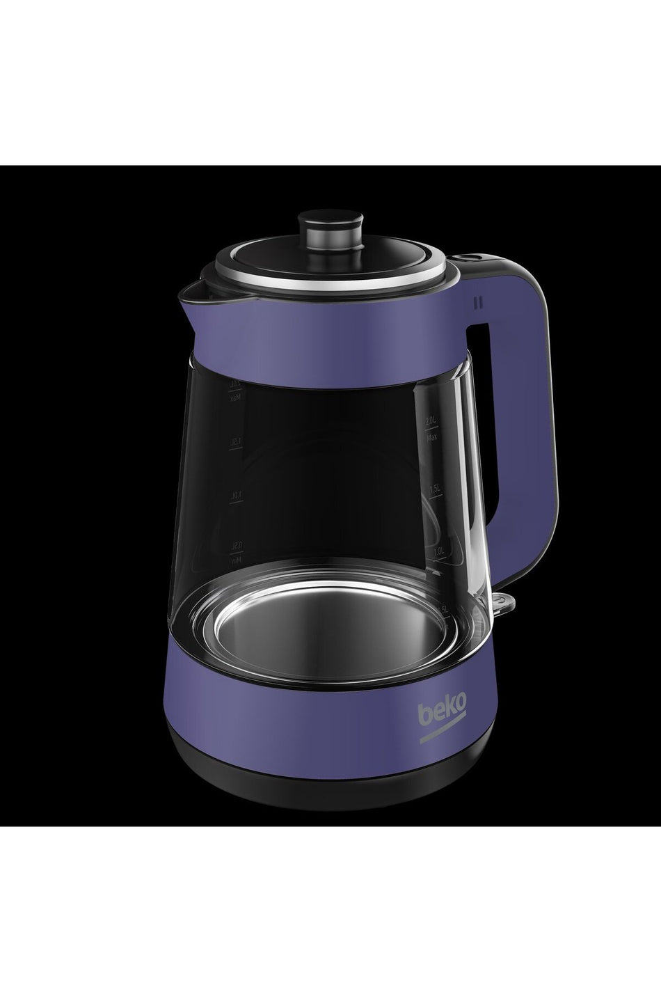 Beko CM 5964 W Purple 1900 W Tea Maker with Glass Teapot - MALLTURK