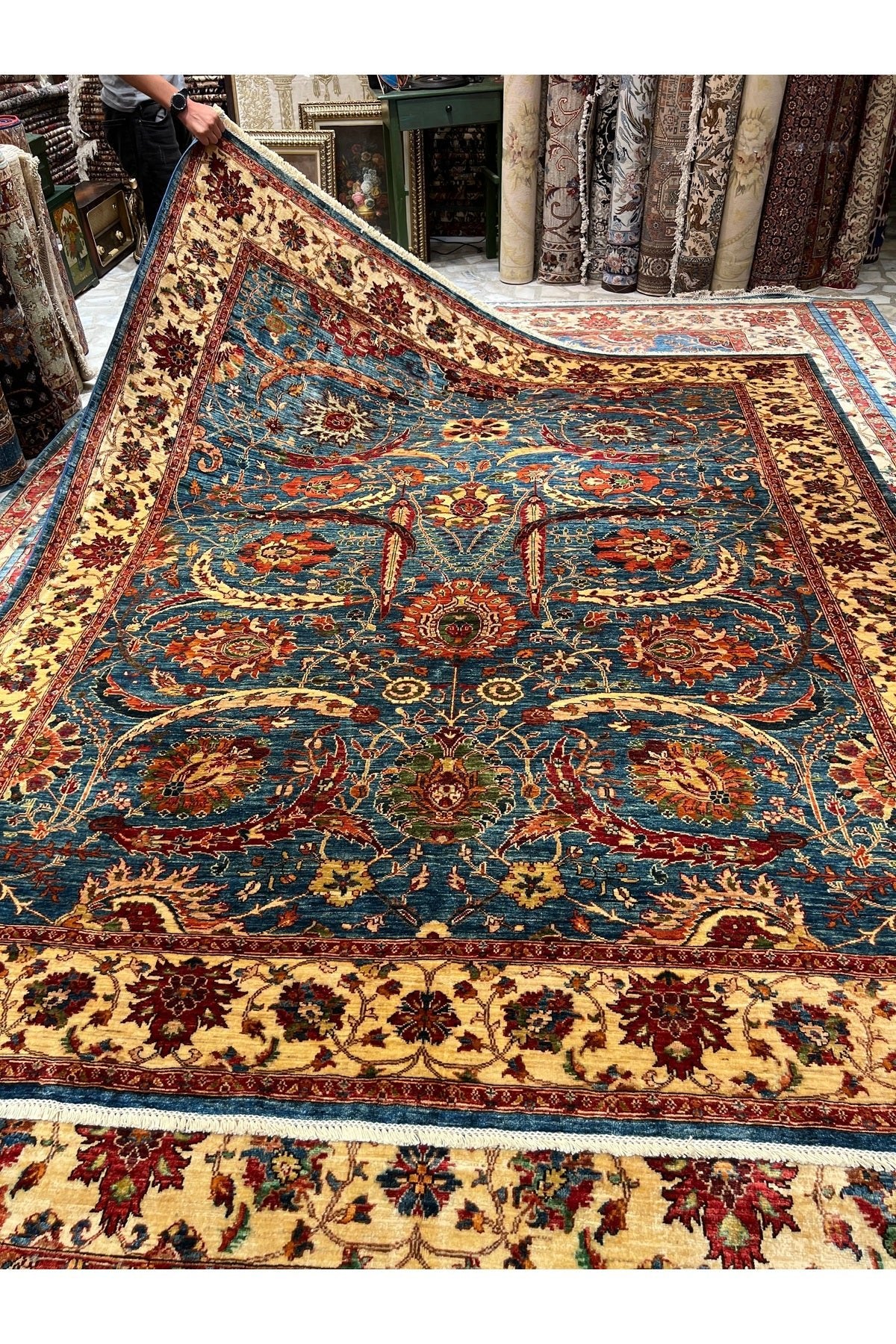 RD RAMAZAN DAG Hand Rug Art Hand-Woven Afgan Rug Agac Classic Design 425x307 - MALLTURK