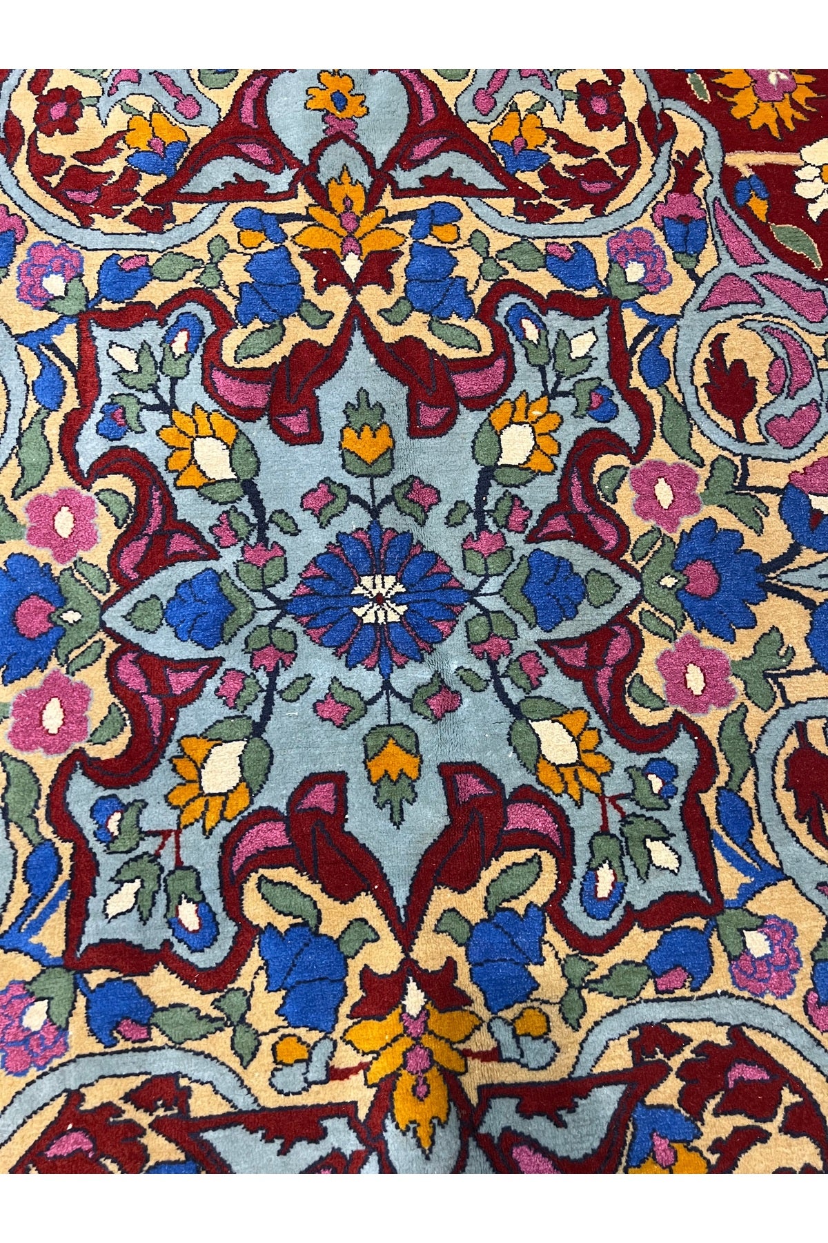 RD RAMAZAN DAG Hand Rug Art Hand-Woven Duruder Hereke Rug Special Weave Size 430x300 - MALLTURK