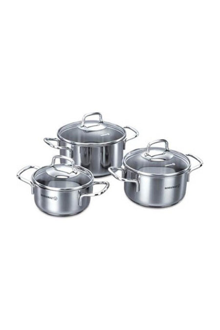 KORKMAZ Perla Jr. 6 Piece Cookware Set