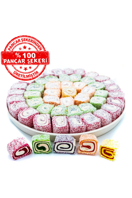 Dadak Turkish Delight and kuruyemis special Turkish Delight 1 kg - MALLTURK