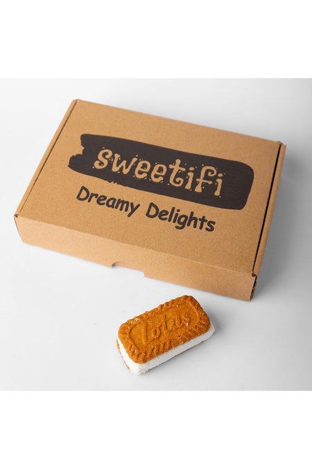 SWEETIFI biscoff with Biscuit Turkish Delight Tea and Coffee Snack 1paket 10lu - MALLTURK