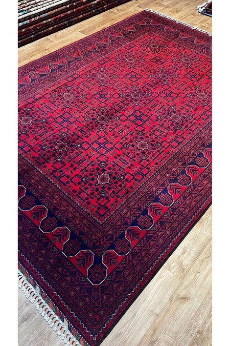 Turkmen Rug Hand-Woven Afghan Rug