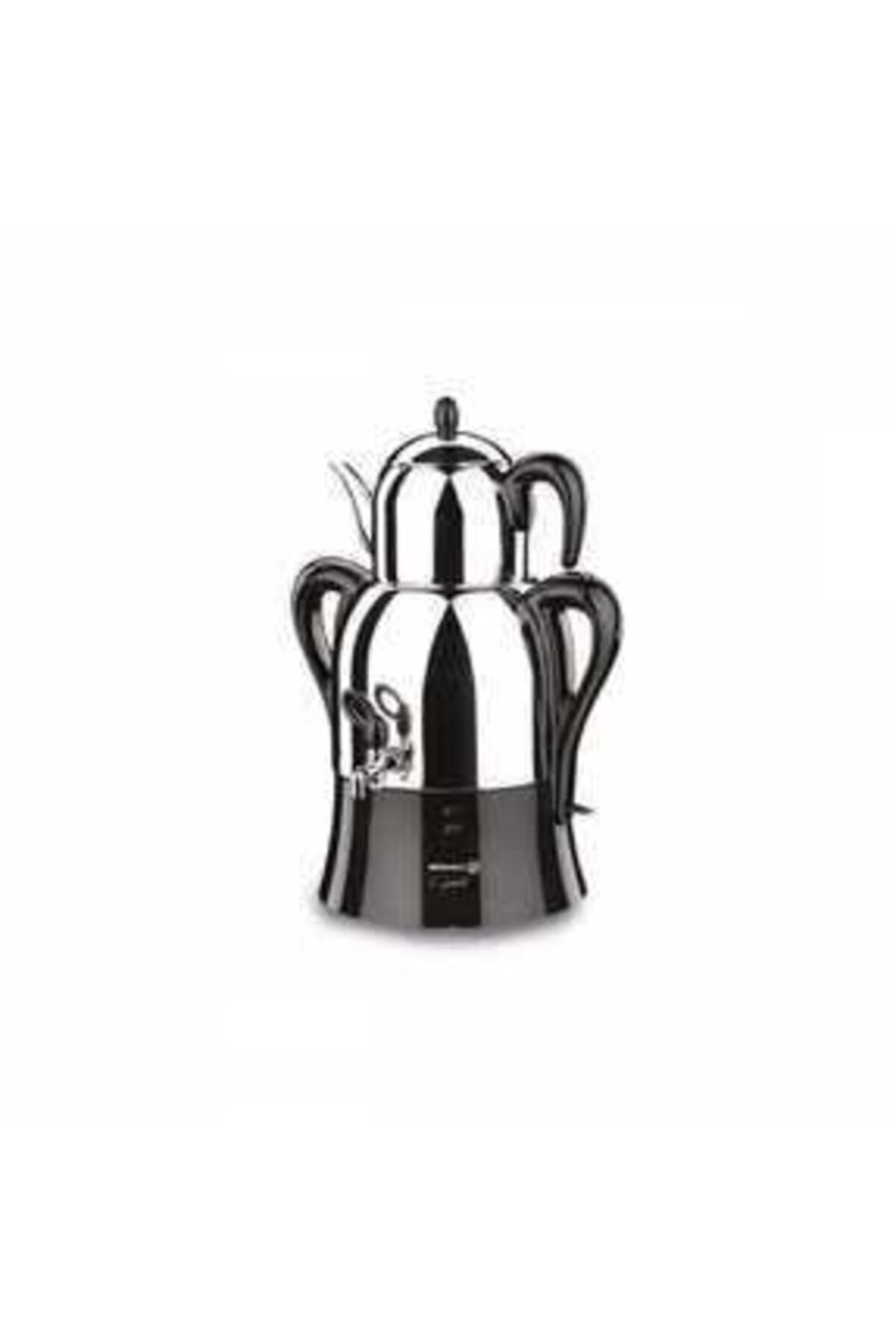 KORKMAZ A341-04 TEA LOVER BLACK STAiNLESS STEEL TEAPOT - MALLTURK