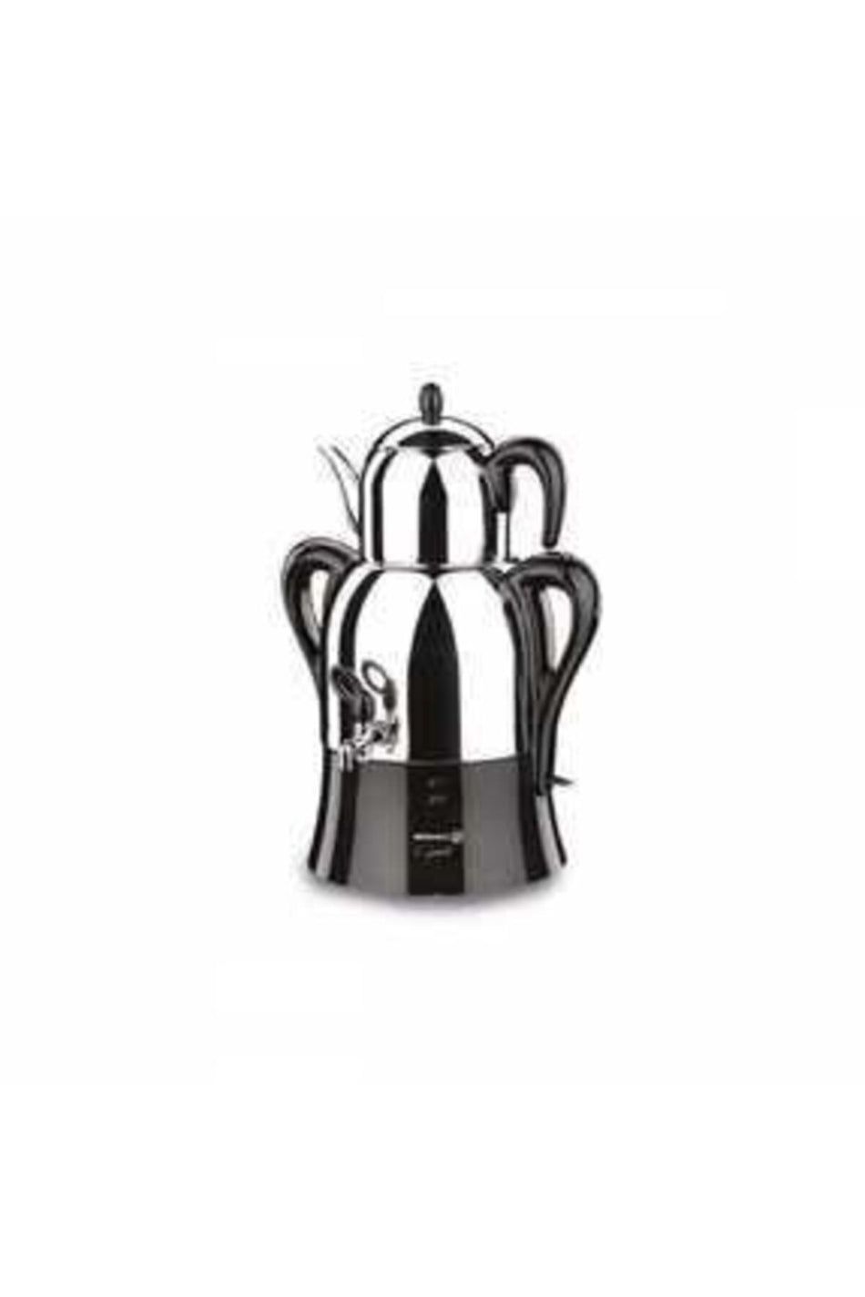 KORKMAZ A341-04 TEA LOVER BLACK STAiNLESS STEEL TEAPOT - MALLTURK