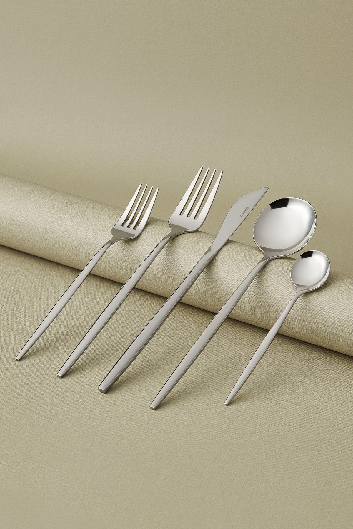 Karaca orion platin 30 Piece 6 Place Setting Flatware Set - MALLTURK