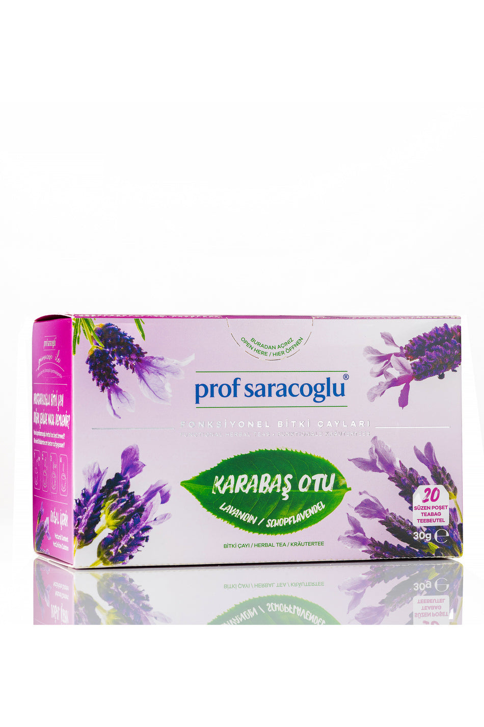 Prof. Saracoglu Black Cumin Herb Tea, 20 sachets