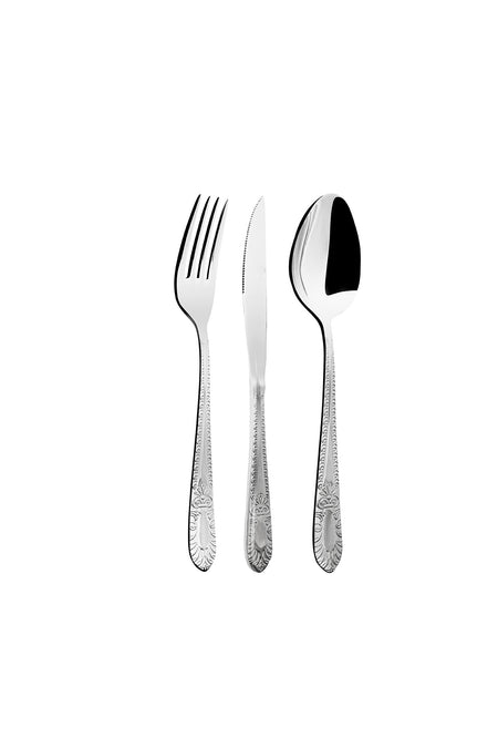 Aryildiz grand Boxed 84 Piece 12 Place Setting Flatware Set - MALLTURK