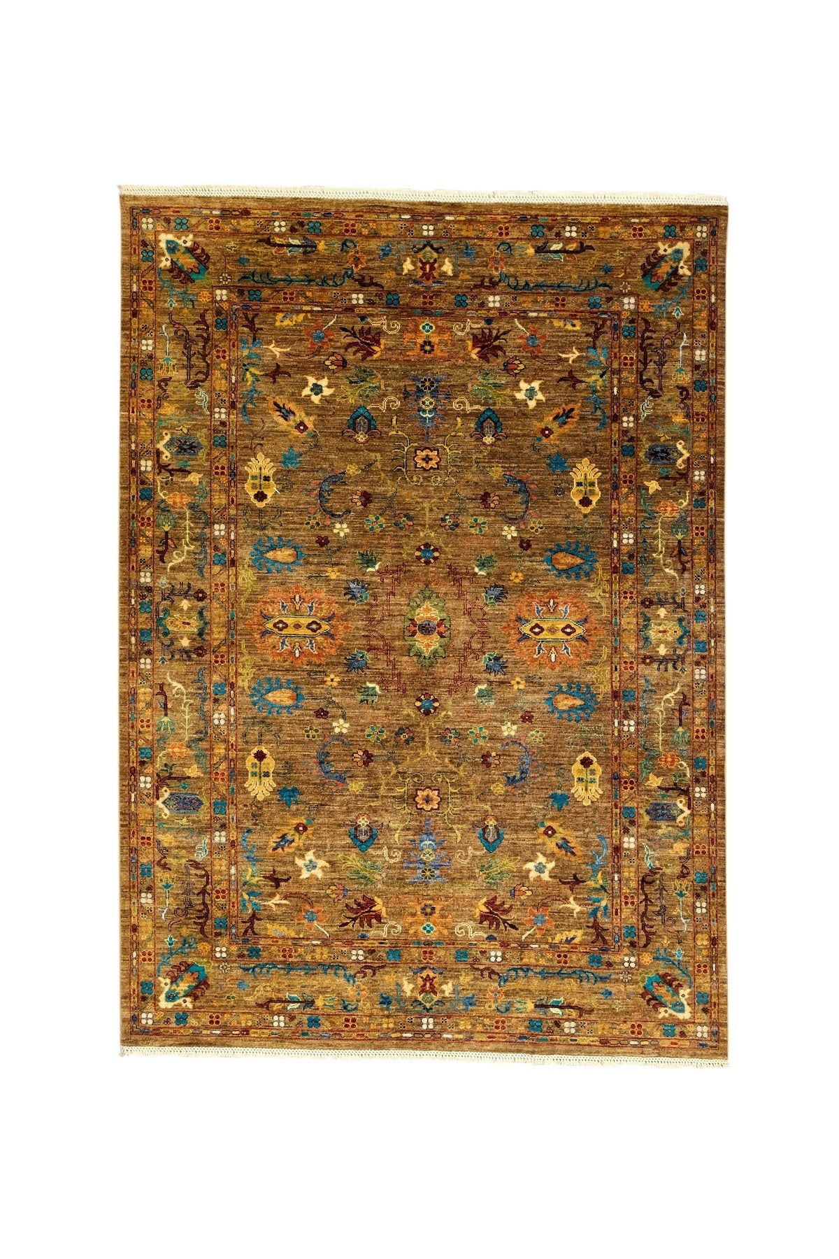 Carpethan Usak Rug Hand-Woven 175 x 245 - MALLTURK