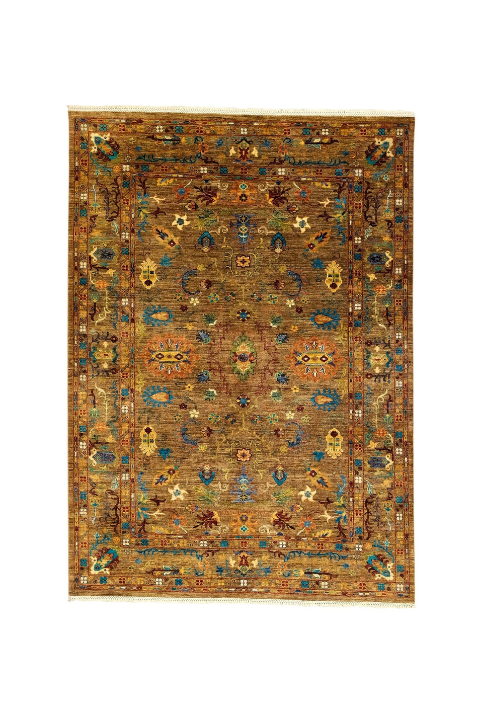 Carpethan Usak Rug Hand-Woven 175 x 245 - MALLTURK