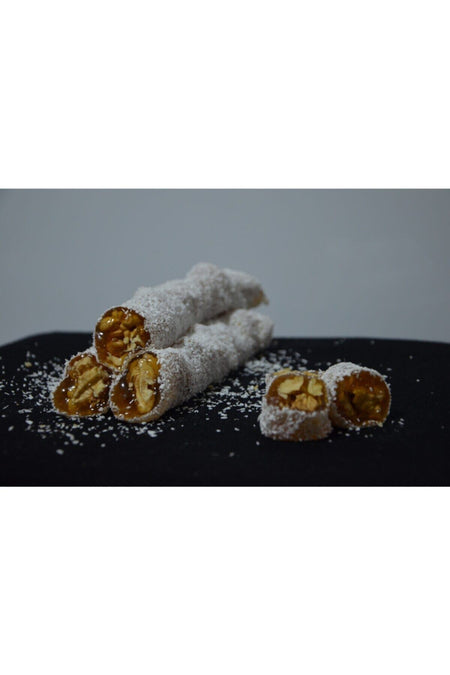 YIBA Walnut Grape Molasses Confection Turkish Delight 1000 g Grand Vizier Style - MALLTURK