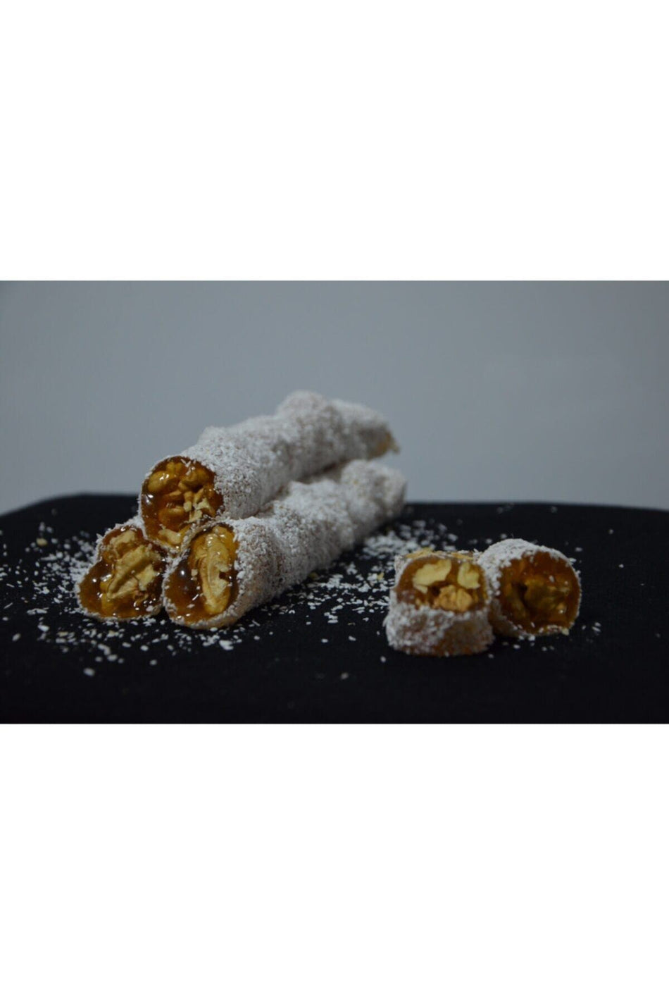 YIBA Walnut Grape Molasses Confection Turkish Delight 1000 g Grand Vizier Style - MALLTURK