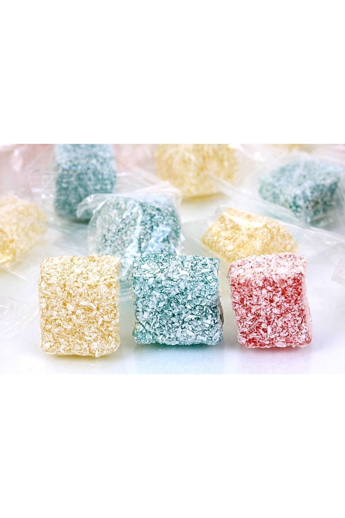 HANEZAN Assorted Flavored Turkish Delight 5 kg tek tek paketli - MALLTURK