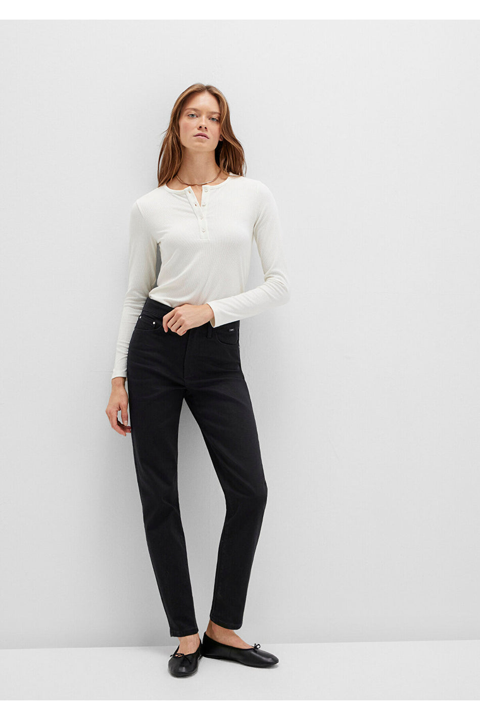 Mavi Star Real Mavi Jet Black Jeans 101077-83147 - MALLTURK