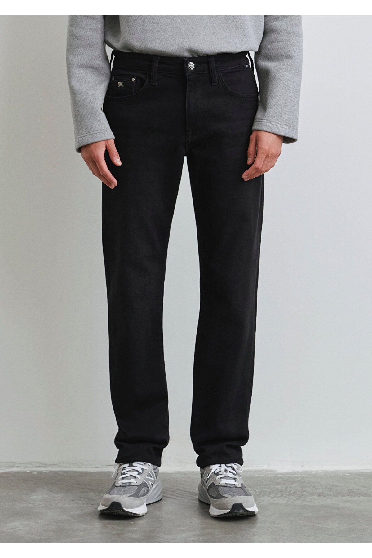 Mavi Hunter Premium Dark Grey Smoke Jeans 0020218775 - MALLTURK
