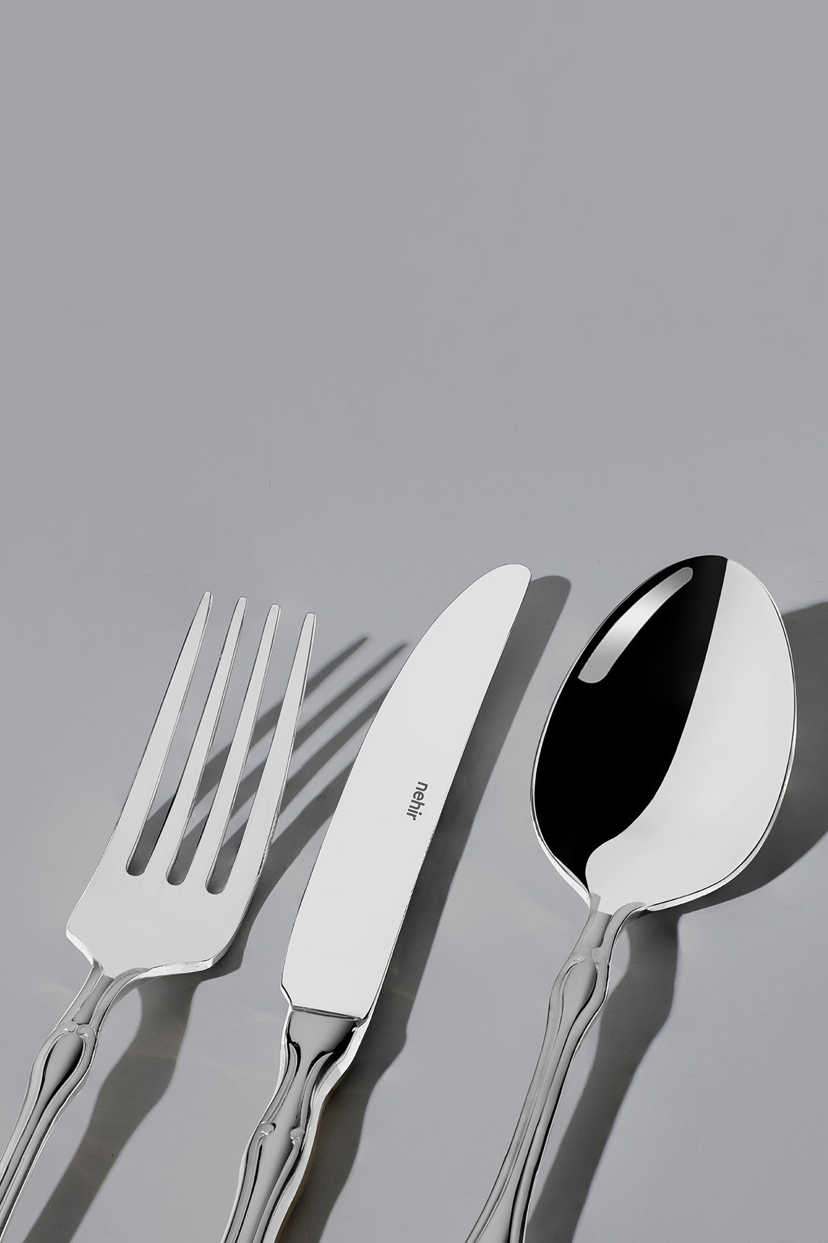 Nehir adriana Satin 89 Piece Boxed Flatware Set - MALLTURK