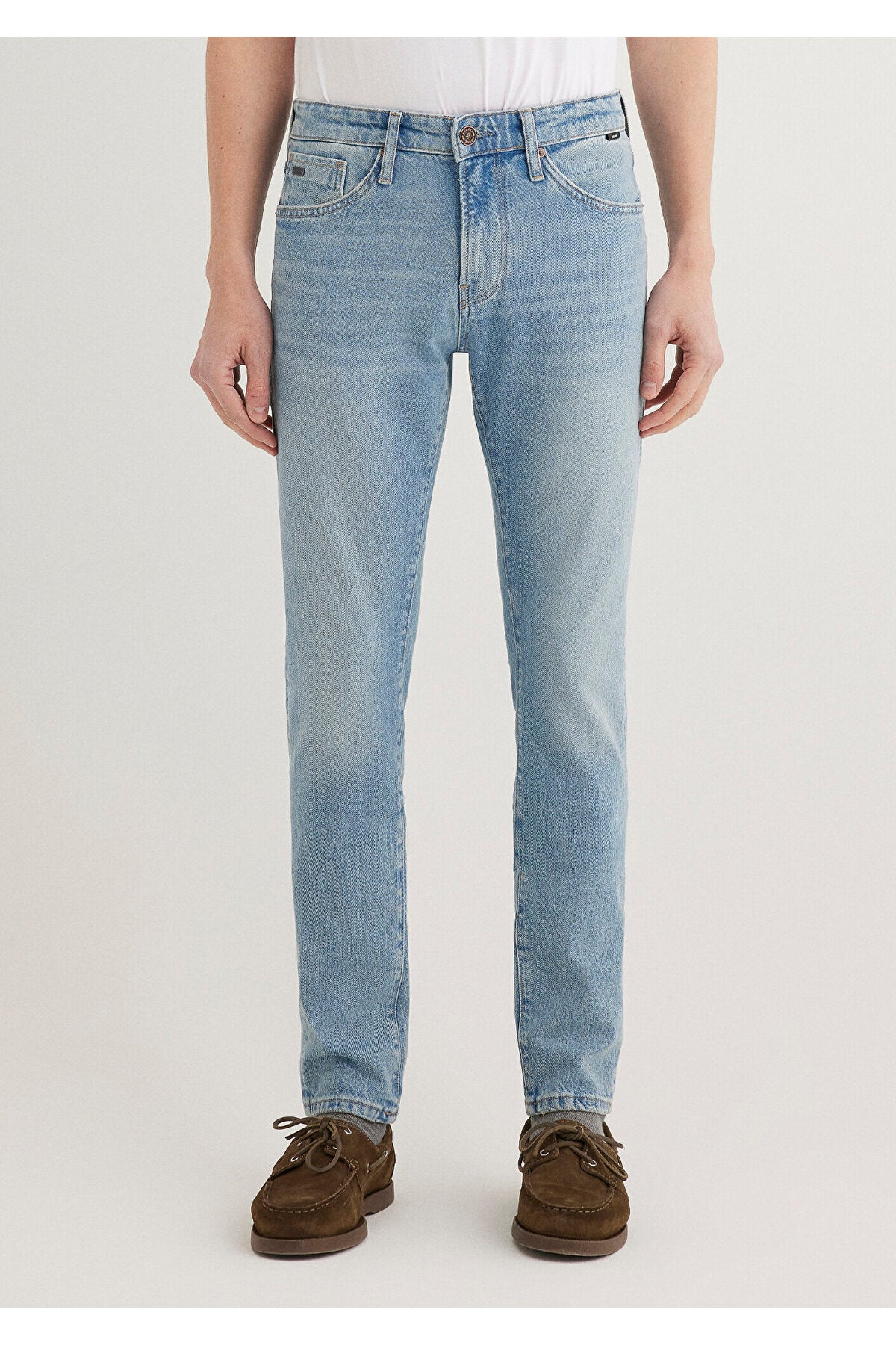 James Classic Denim Misty Light Mavi Jeans 0042486407 - MALLTURK