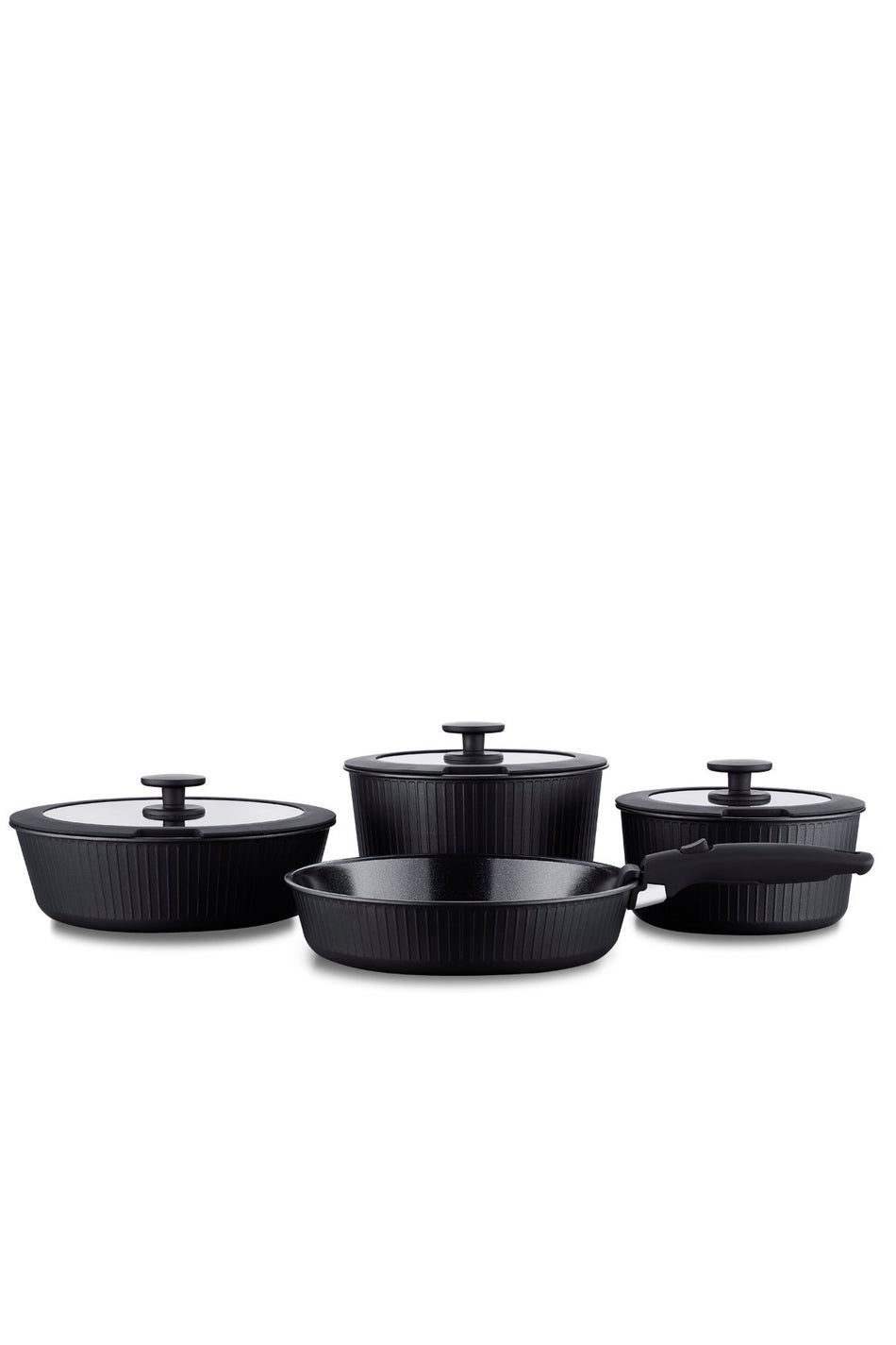 KORKMAZ Nova Pratika 8 Piece Cookware Set