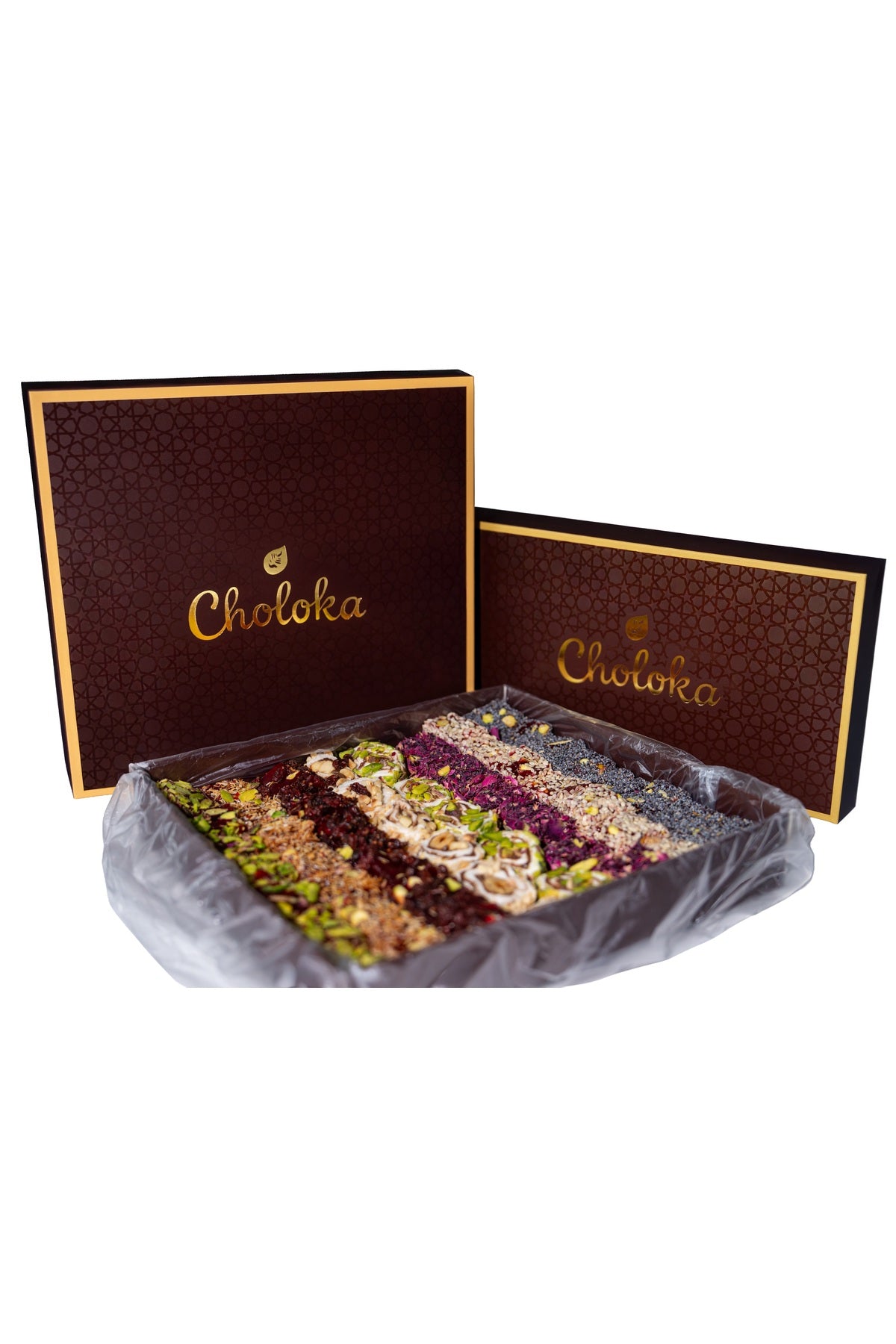 choloka 1 kg Pistachio mix Turkish Delight - MALLTURK