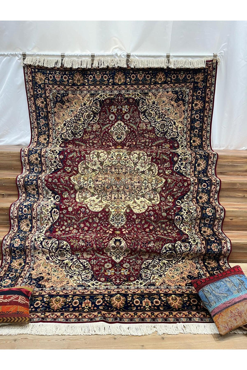 SIRVAN Rug Hand-Woven LADIK Rug - 204 x 317 - MALLTURK