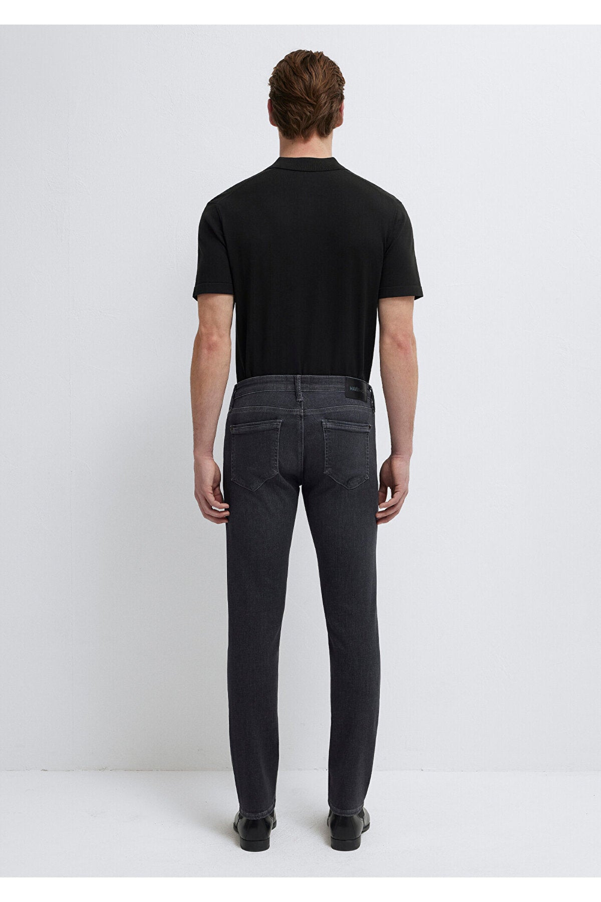 Mavi Lux Black Anthracite Jean Trousers 00422A1743 - MALLTURK