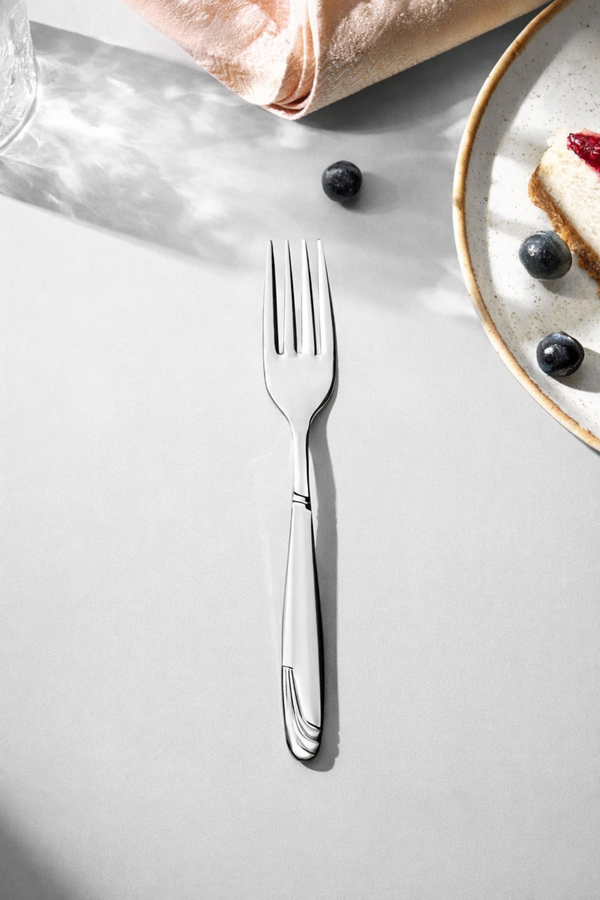 Nehir imran lizbon Model 6 Pack Dinner Fork yemek Fork - MALLTURK