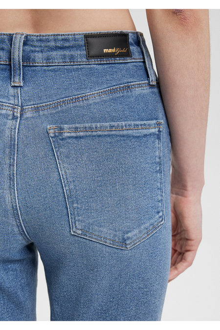 Cindy Gold Shape Shaded indigo Mavi Jeans 100277-33555 - MALLTURK