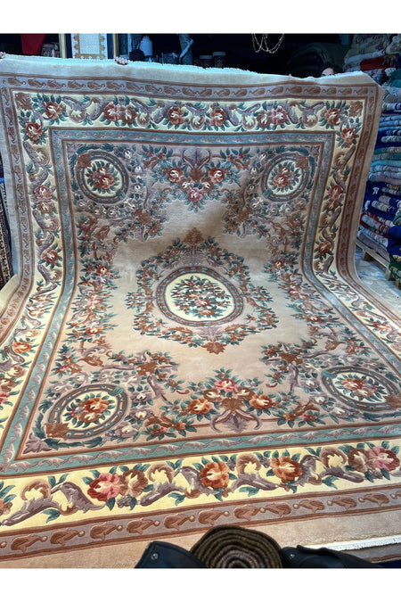 RD RAMAZAN DAG Hand Rug Art Hand-Woven Embossed Chinese Rug Premium Quality Size 400x300 - MALLTURK