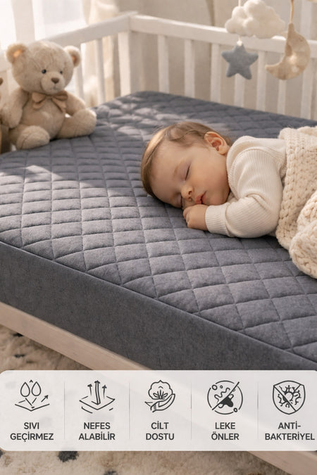 Artiva Home Collection Waterproof Cotton Quilted Baby & Kids Mattress Protector - MALLTURK