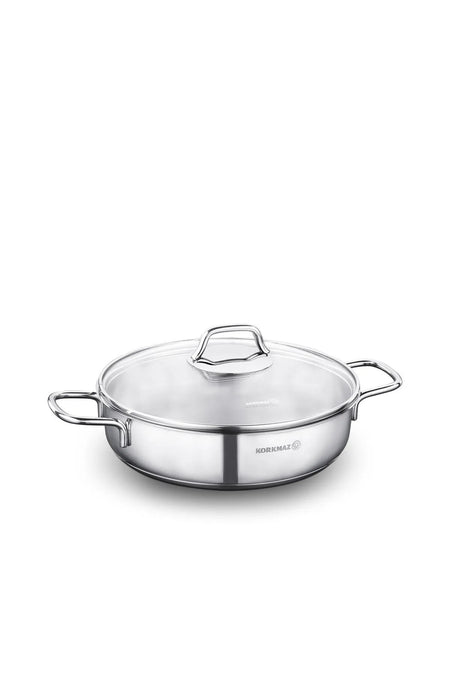KORKMAZ Perla Shallow Pot