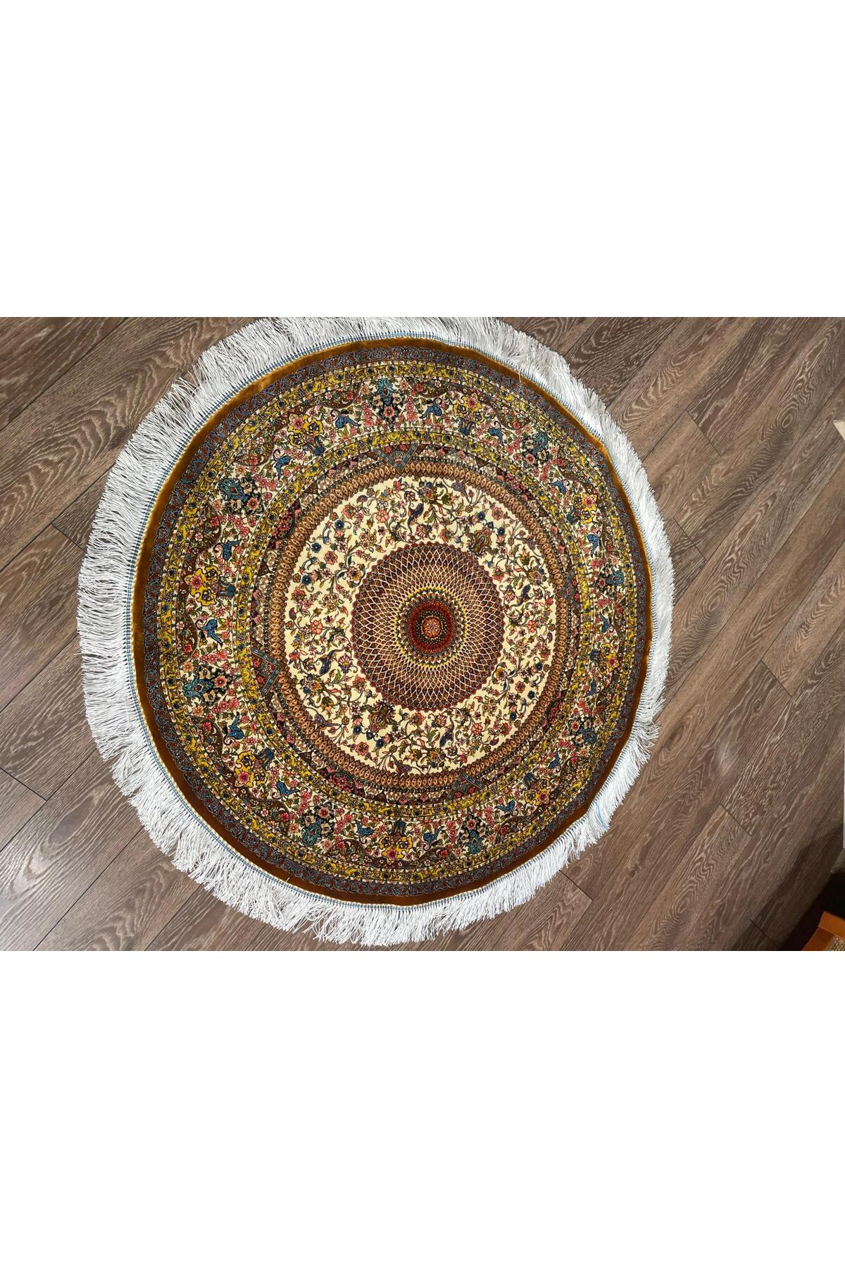 Rustikev Iranian Silk Rug - MALLTURK