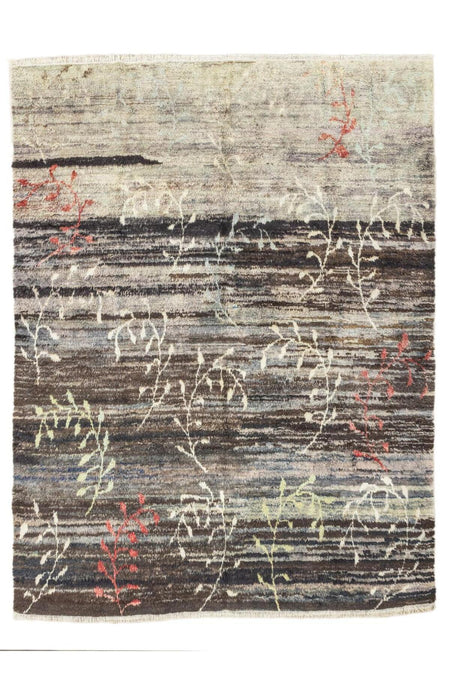 Soho Antiq Paiva Floral Abrajli Hand-Woven Shaggy Rug 231x272 cm - MALLTURK