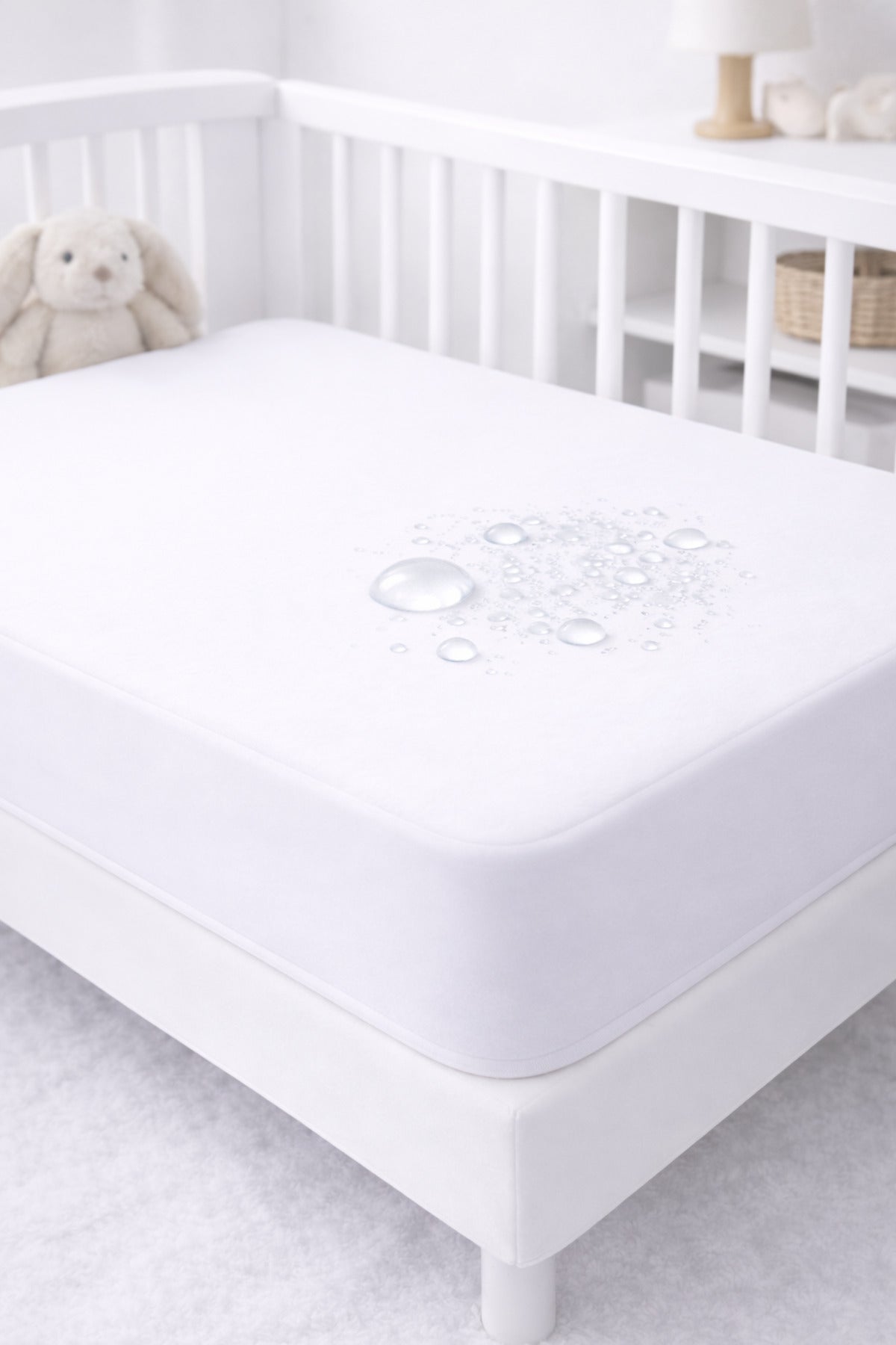 CETTEX BABY Waterproof Cotton Fitted Baby & Kids Mattress Protector - MALLTURK