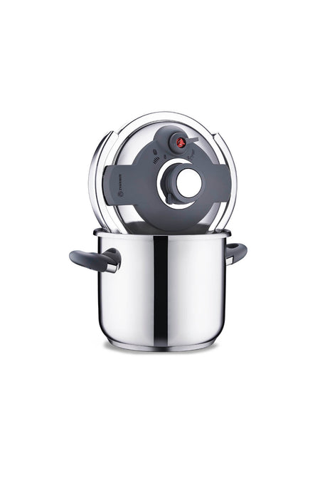 KORKMAZ Bella Smoked 7 Liter Pressure Cooker A174-03 - MALLTURK