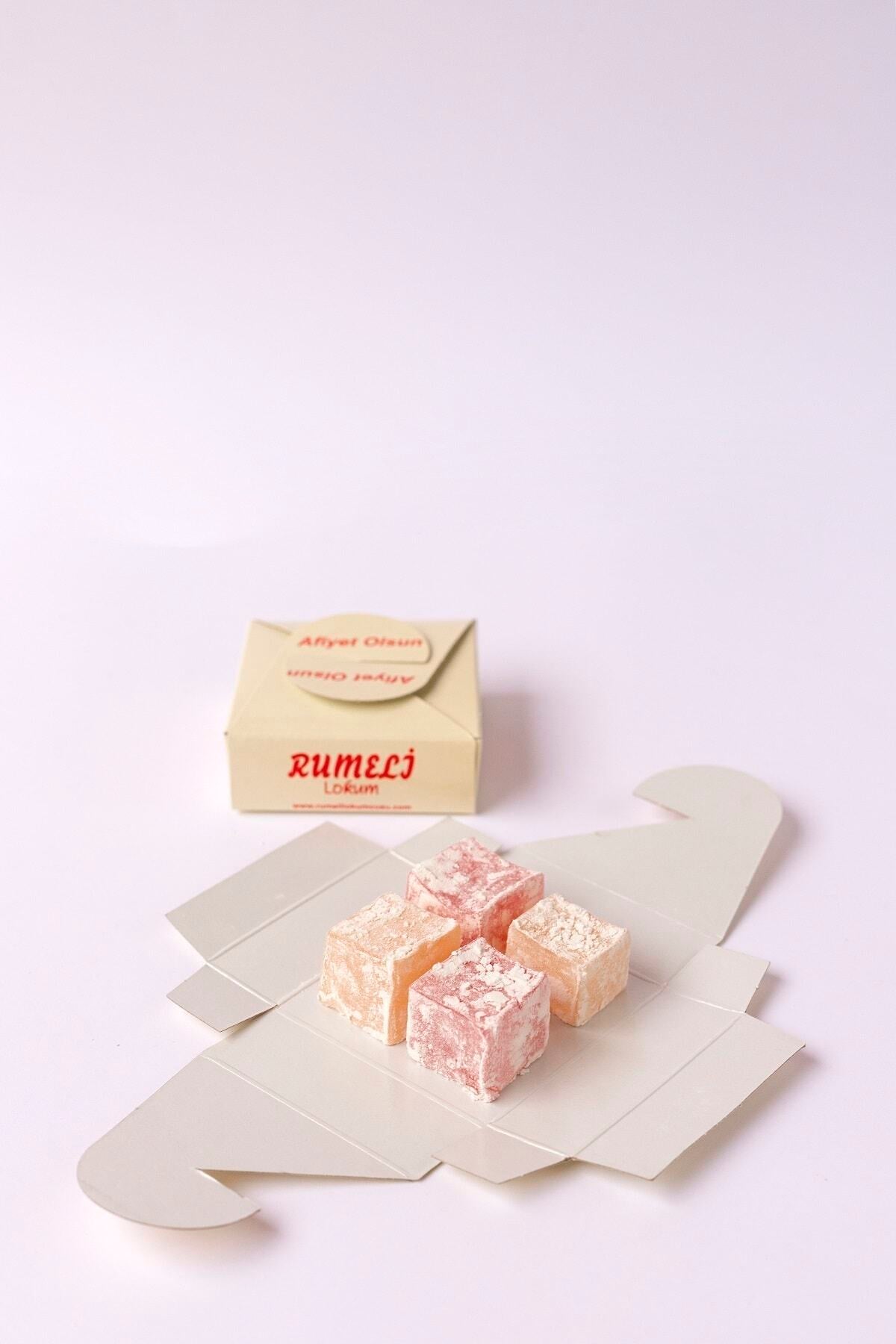 Rumeli lokumcusu 30 Pieces mevlut sekeri Turkish Delight Plain Rose Flavored - MALLTURK