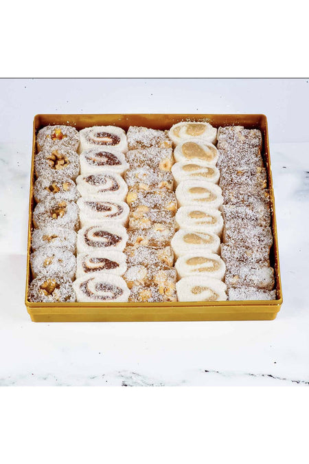 Gonbeler special Assorted Turkish Delight kutulu 1000gr - MALLTURK
