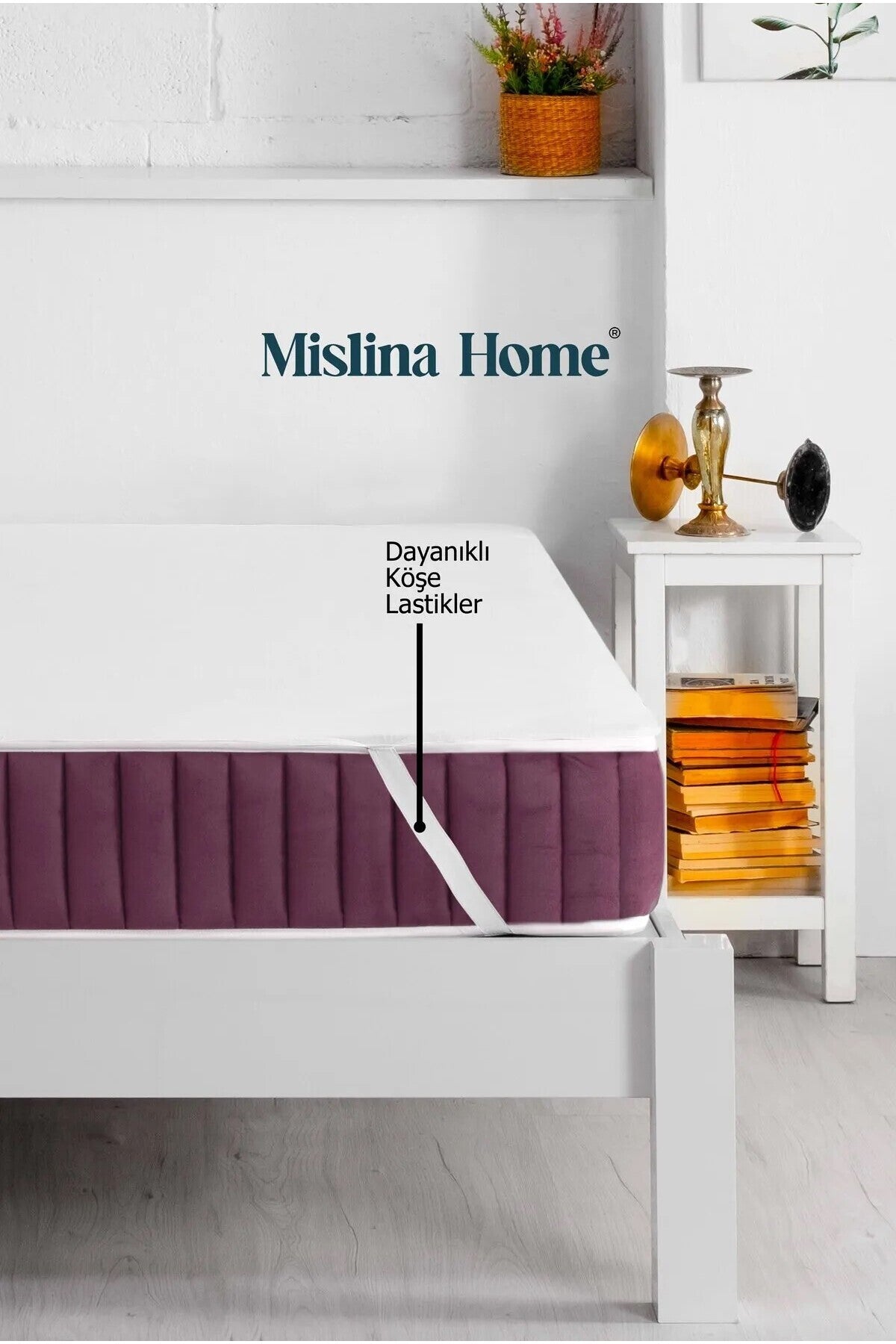 Mislina Home Wellsoft Waterproof Fitted Mattress Protector - MALLTURK
