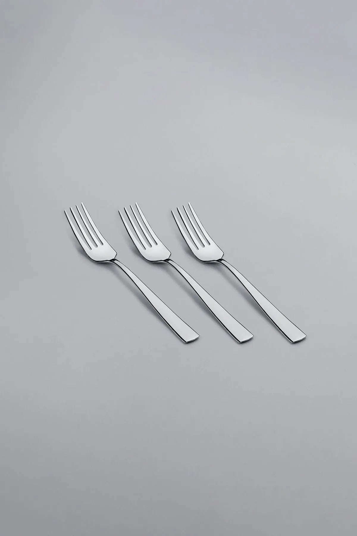Nehir deniz Plain 12 Place Setting 60 Piece Boxed Fork Spoon Set - MALLTURK