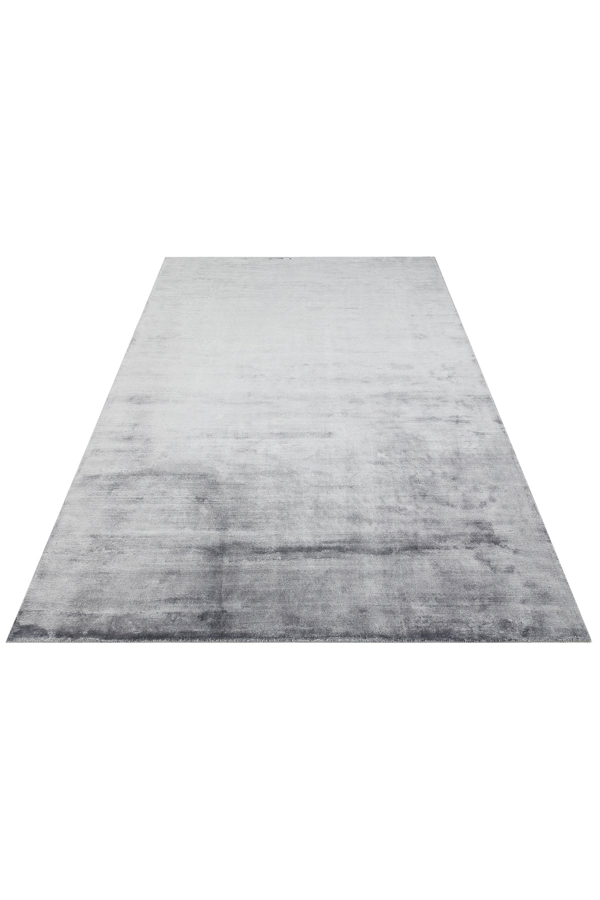 Vog Hali Alure Black Handwoven Pure Bamboo Rug Luxury Soft Minimalist Modern Living Room and Lounge Rug - MALLTURK